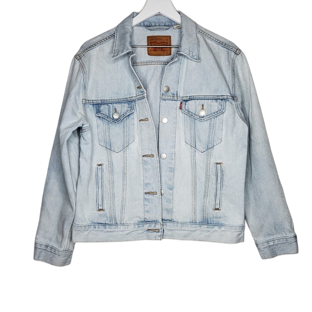Levi's Trucker Distressed Jean Jacket